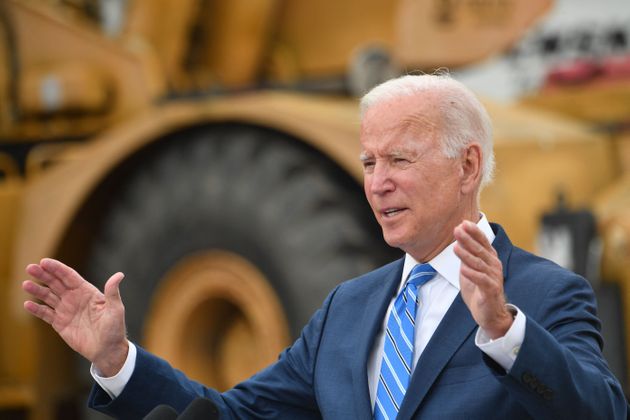 President Joe Biden speaks about the bipartisan infrastructure bill and his Build Back Better agenda...
